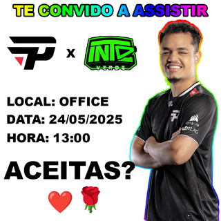 paiNGamingBR's tweet photo. 🚨 festinha no office liberada

encosta com nois pra assistir o jogo vs INTZ verde diretamente da nossa casa! 

regras na reply naquele modelo 👇 https://t.co/43hIeWmk92