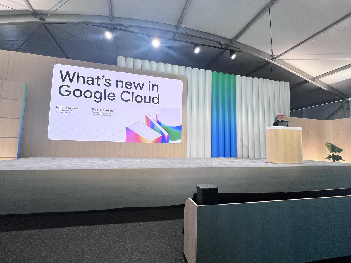 Google Next was last month and here we are with newer stuff with <a href="/rseroter/">Richard Seroter</a> at #GoogleIO