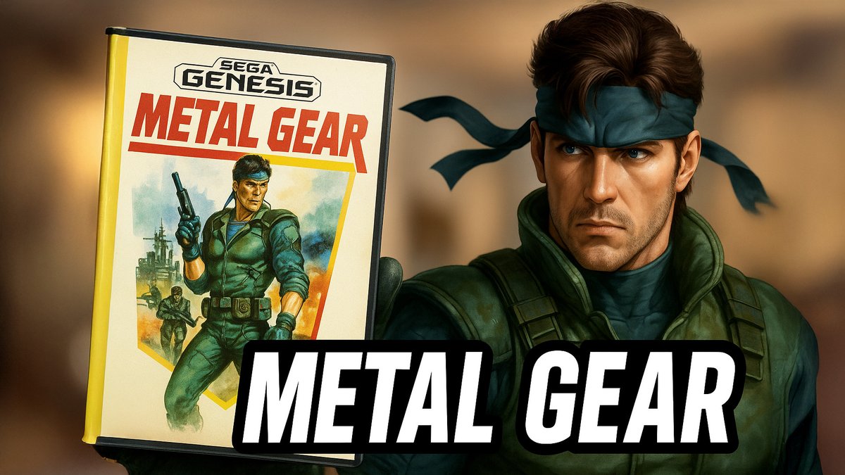 Metal Gear on Sega Genesis?! youtube.com/live/UnwHSnRxR…