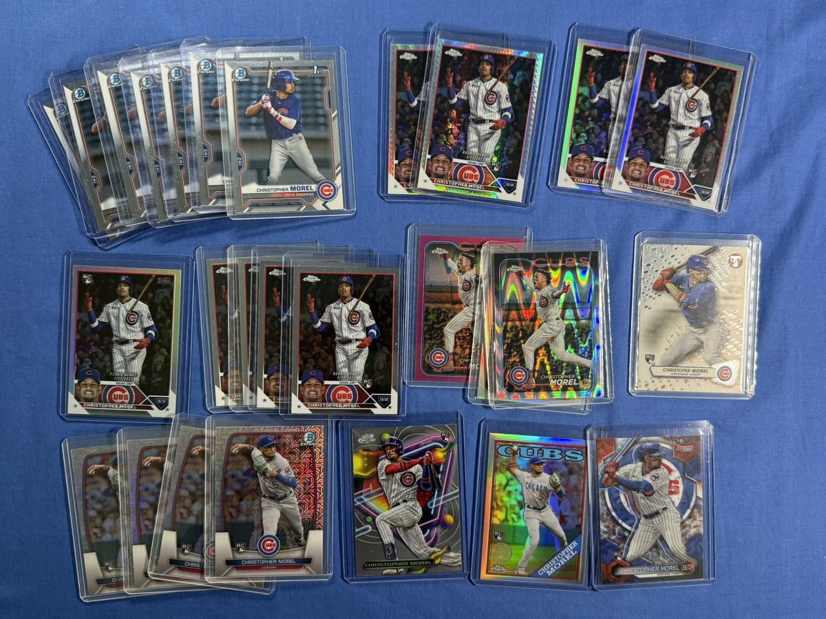 27 card Christopher Morel Lot

$17

“Take” to claim!

See pinned tweet for shipping/sale details!

Last night of the TresStacks sale!