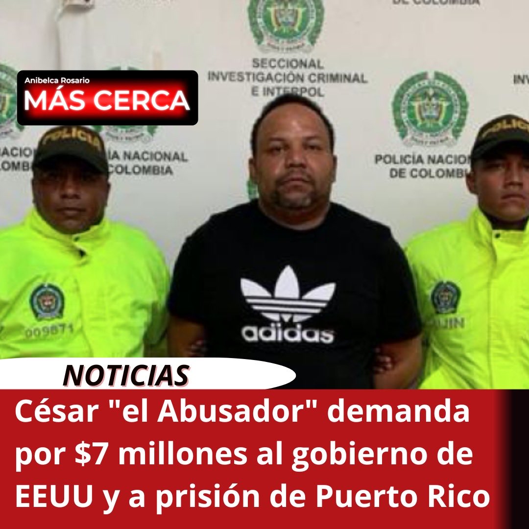 El presunto narcotraficante dominicano César Emilio Peralta, mejor conocido como “el Abusador”, entabló una demanda por $7 millones de dólares contra el gobierno de Estados Unidos y el Centro Metropolitano de Detención (MDC) en Guaynabo (prisión federal).
