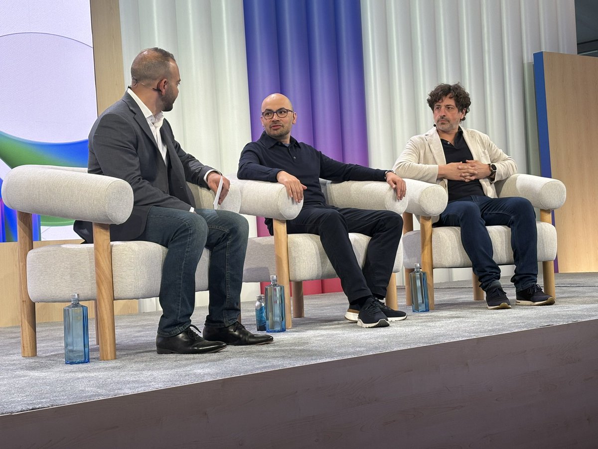 Demis Hassabis en mede-oprichter Sergey Brin spreken over de toekomst van AI op Google I/O.