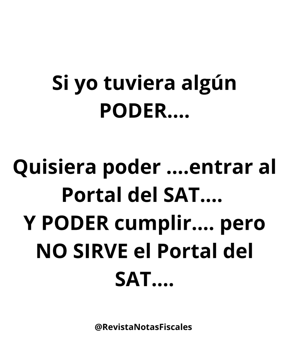 NotasFiscales's tweet photo. ¿Quién así? 🙃
📲 Etiqueta a ese colega que ya se rindió hoy con el SAT…

#ContadoresMexicanos #PortalSAT #NotasFiscales #HumorFiscal #FiscalistasDeMéxico #NotasFiscales #RevistaNotasFiscales https://t.co/Yd5W219TDB