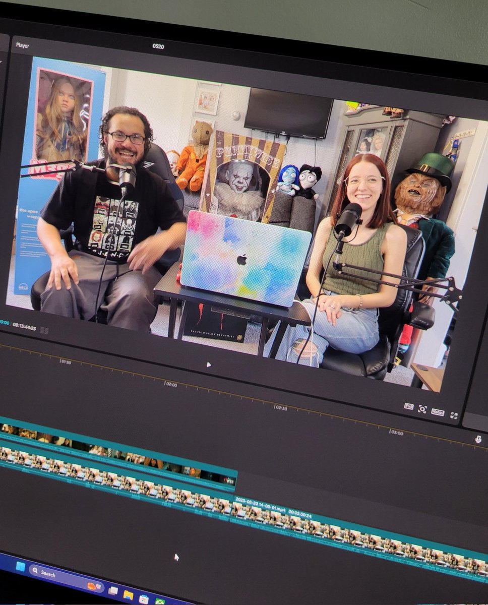 Our latest video is up! 🎈

Watch it here: youtu.be/_eBZQn7ekzo?si…

#WelcomeToDerry #Trailers #Reaction #horror #podcast #YouTube #YouTubers