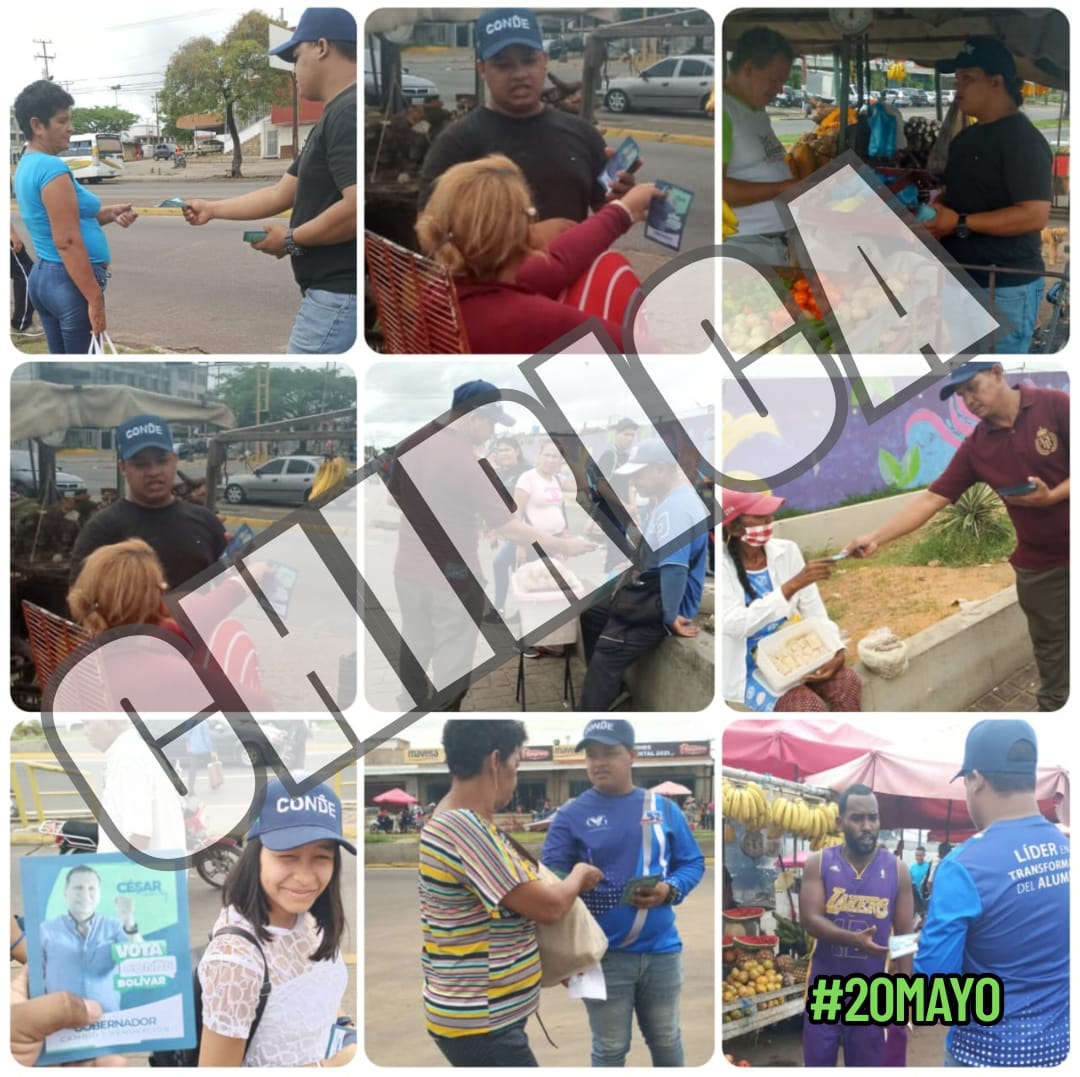 moviciudadanos's tweet photo. Desde el 𝙈𝙀𝙍𝘾𝘼𝘿𝙊 𝘿𝙀 𝘾𝙃𝙄𝙍𝙄𝘾𝘼 en #SanFelix llevando el mensaje que un estado Bolívar de progreso y bienestar para todos, es posible.

El #25May 𝙑𝙊𝙏𝘼 𝙀𝙉 𝙀𝙇 𝘾𝙀𝙉𝙏𝙍𝙊 📥 en la tarjeta de #CONDE por César Ramírez como Gobernador @Cesarramirezpoz #20May https://t.co/ehMqufovTD