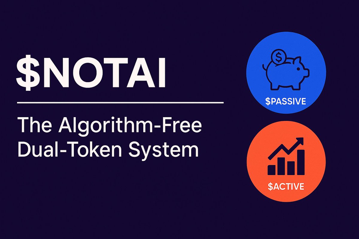 Revisily's tweet photo. @launchcoin
$NOTAI +NOT AI

Because: https://t.co/TZtCLLeXak

https://t.co/5DACtDOlkk https://t.co/yxWpf9GoCH