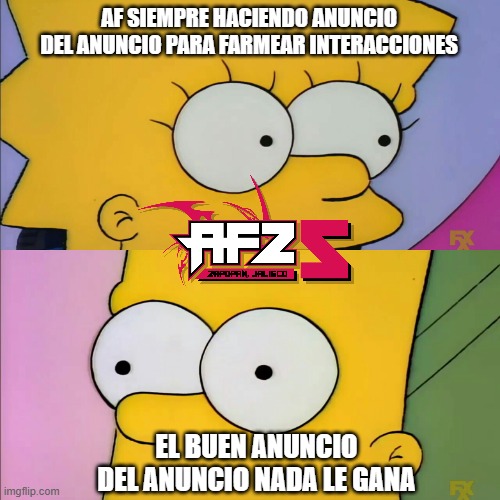 af_gdl's tweet photo. Así es.... Lo estaban esperando ¡Dense una vuelta mañana a las 5 PM y podrán saber más de #AFZ5!

¿O no?🤔

Es su última oportunidad de convencernos de agregar su juego 😎 https://t.co/E9knmLzwZq