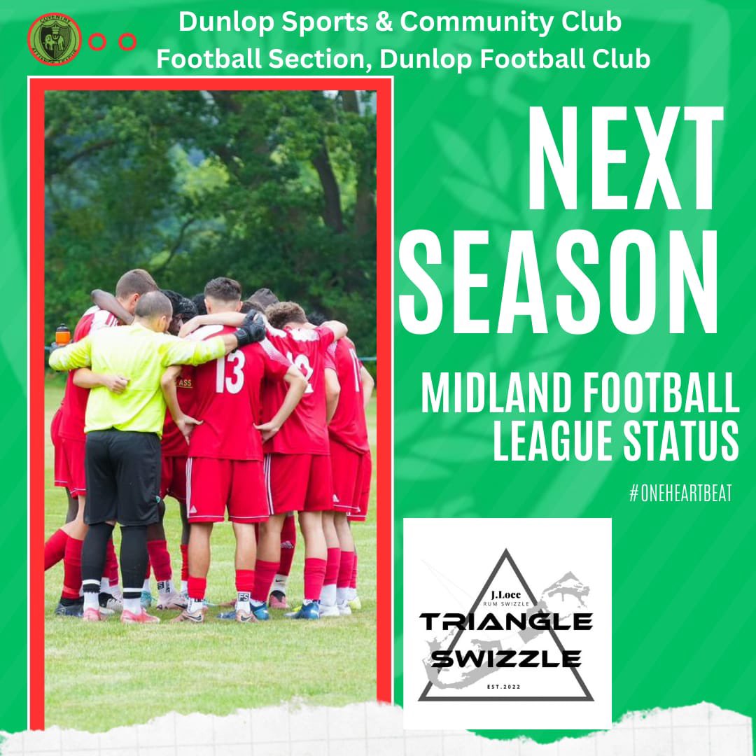 Dunlop Football Club (@dunlopfc) on Twitter photo 🚨HUGE ANNOUNCEMENT 🚨
Dunlop Football Club are proud to announce that the Coventry Alliance Premier 24/25 champions have been accepted into the MFL division 3 for the upcoming season. 💚
<a href="/MidlandLeague/">Capelli Sport Midland Football League</a>
#UTD 🚨HUGE ANNOUNCEMENT 🚨
Dunlop Football Club are proud to announce that the Coventry Alliance Premier 24/25 champions have been accepted into the MFL division 3 for the upcoming season. 💚
<a href="/MidlandLeague/">Capelli Sport Midland Football League</a>
#UTD