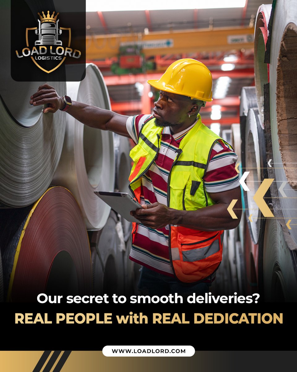 LoadLords's tweet photo. Whether they're counting #coils or clocking miles, our LoadLord crew never settles for less than excellence. Double-checking every detail—because in logistics, 'close enough' never cuts it! 🧐📦 Here's to the heroes behind every happy client! 👏🌟🚛 #SteelShipping #SteelFreight https://t.co/6AfQaejt37
