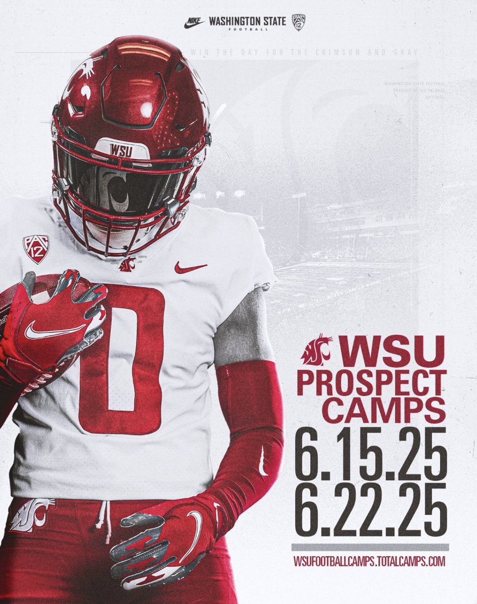 Thank you to <a href="/andy_lucas98/">Andy Lucas</a> for the <a href="/WSUCougarFB/">Washington State Football</a> camp invite! #gocougs