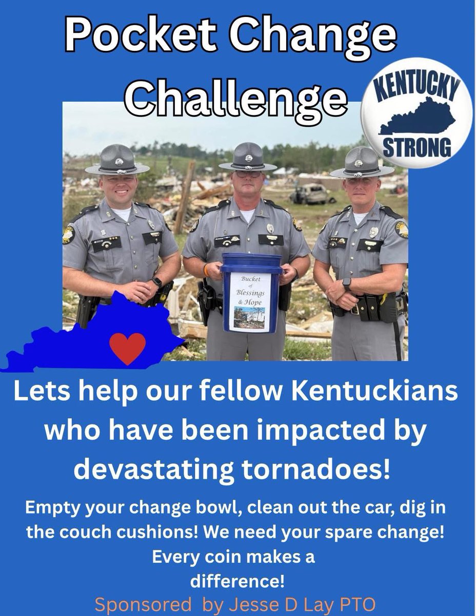 JaneCallihan's tweet photo. Life is better when you are helping others!! @KyCharge @KEDCGrants #studentHelpingTheCommunity https://t.co/4kEZcdXWGT