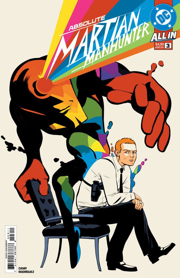 javiercaster's tweet image. The first six Absolute Martian Manhunter covers