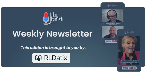 THTpodcast's tweet photo. What's happening in healthtech this week?

This week's newsletter is brought to you by @RLDatix.

1/12 https://t.co/wx7HRxszob