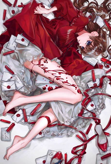 19.己の中の少女の癖に従うと1枚目己の中の中学2年生に従うと2枚目己の中のオタクくんに従うと3枚目になる普段の絵からちょこちょここだわって描いてるけど、思えば癖全開の絵ってしばらく描いてない……??!!!近々描こうかな………… 