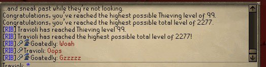 Gz to me for accidentally maxing my runescape account! Will still be doing a mass master clue casket openingat Missouri summit on Saturday May 31st :))))