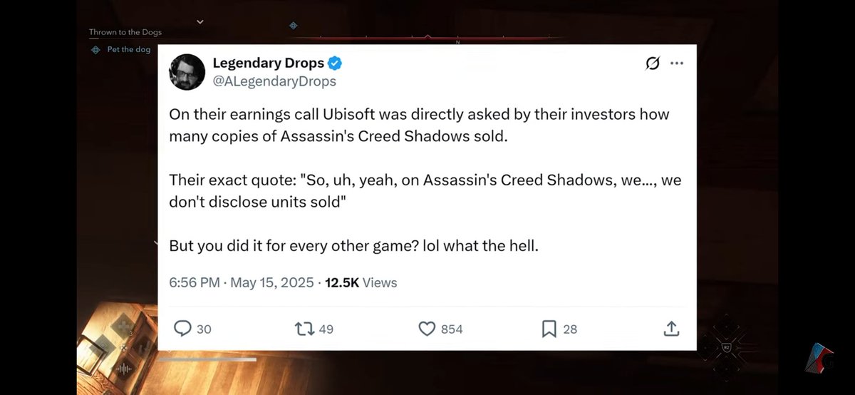 1Modano1's tweet photo. @ALegendaryDrops @gameranx is using your tweet in their ubisoft video, Bro you are everywhere. Love the content. https://t.co/rFwOZiZCdv