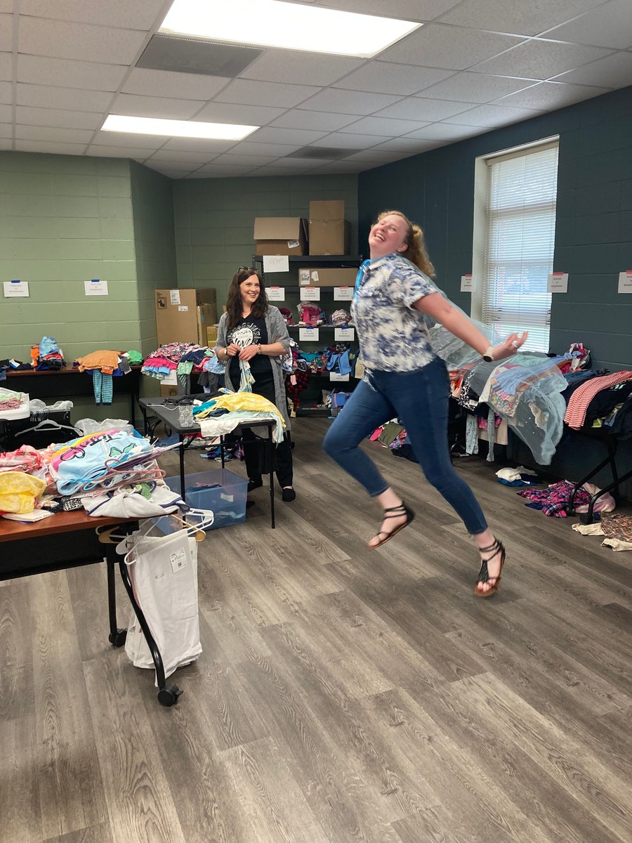 CMFCAA's tweet photo. A huge shout out to the Just between Friends sale that gave us a MASSIVE donation for our Trunks. Thank you so much for your generous hearts.

#CMFCAACares #ForTheKids #Resources https://t.co/Z9fcbQwY6c