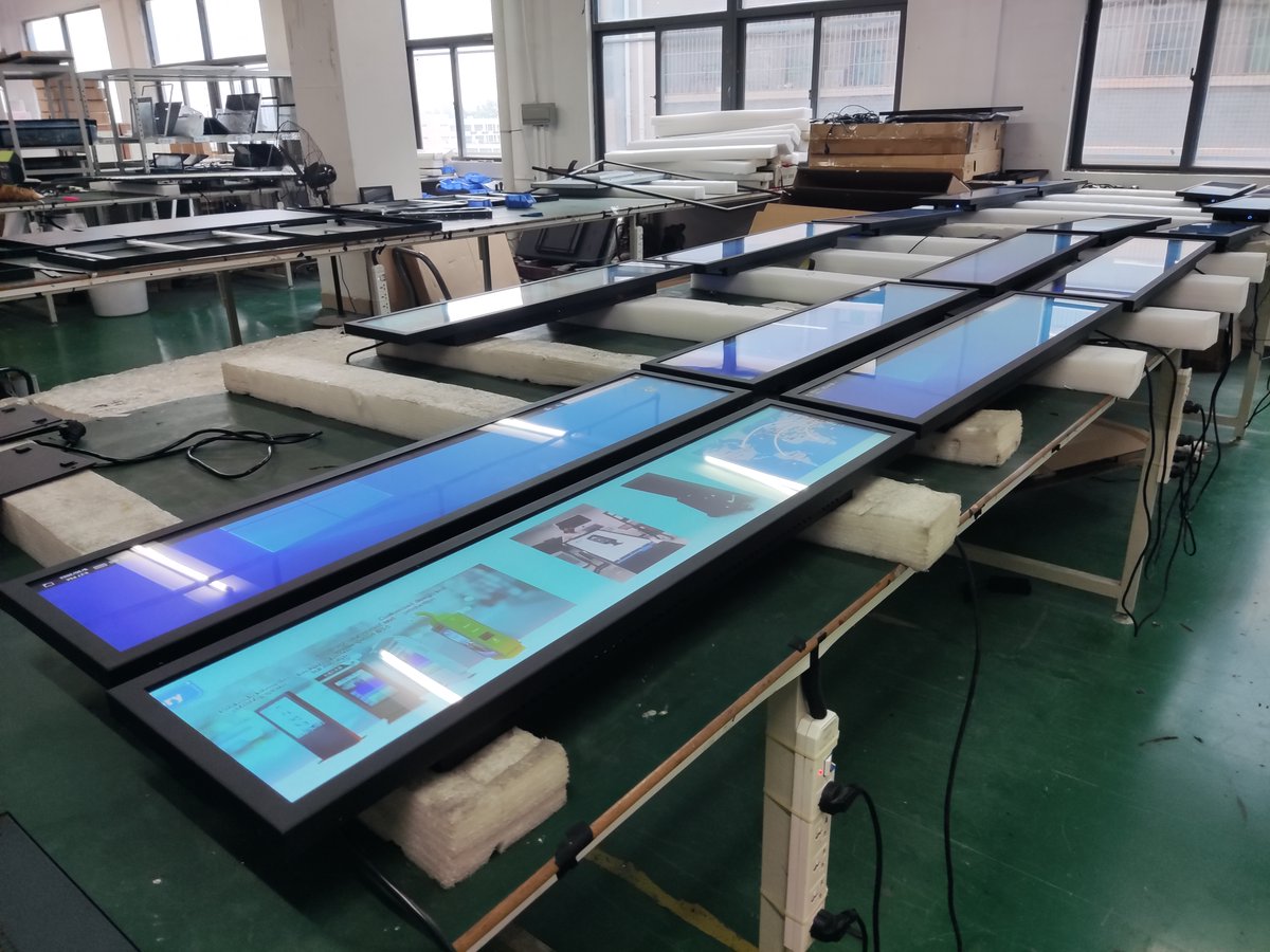 stellazheng89's tweet image. Commercial displays tailored for your industry
Bespoke 37'' stretched BAR screen
WhatsApp: 8613714376779
Email: stellazheng@dedikj.com
#stretchedlcd #cuttinglcd #commercialdisplay #digitalsignage #retail #retaildisplay #touchscreen #lcdscreen #lcdmonitor #shelves