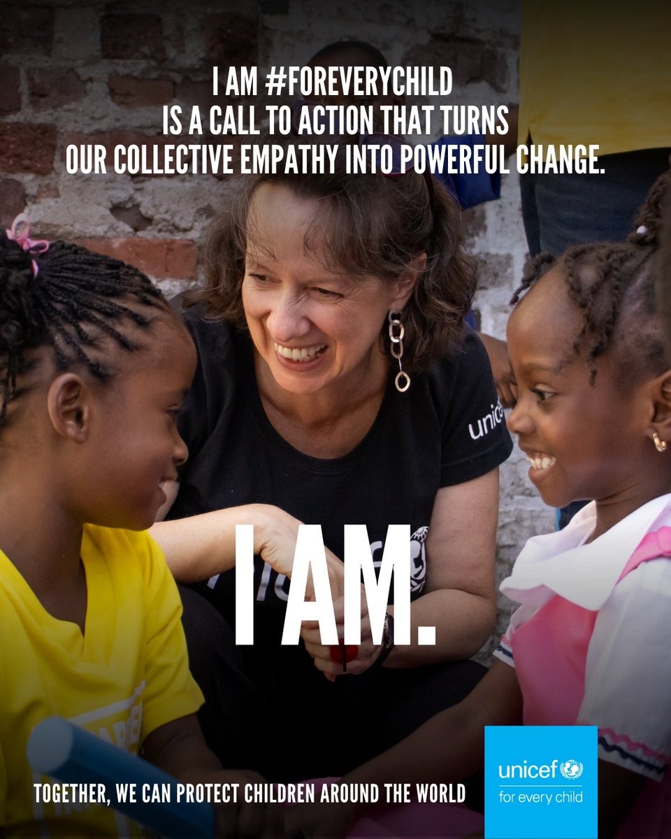 Through I AM #ForEveryChild, we are committed to transforming empathy into action. 

Join us as we use our collective strength to ensure that every child’s rights are defended, and every voice is heard.