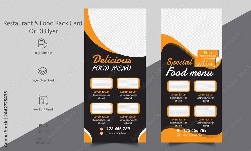 mdabdulhalim48's tweet photo. Rack Card Door hanger or l flyer template design. restaurant Roll-up banner design >>https://t.co/TM4zHP0Zmx

#BannerDesign #RestaurantMarketing #FlyerTemplate #RackCardDesign #DoorHanger #GraphicDesign #PrintMarketing #PromotionalMaterial #CreativeDesign #VisualAdvertising https://t.co/X3b8TXQP27