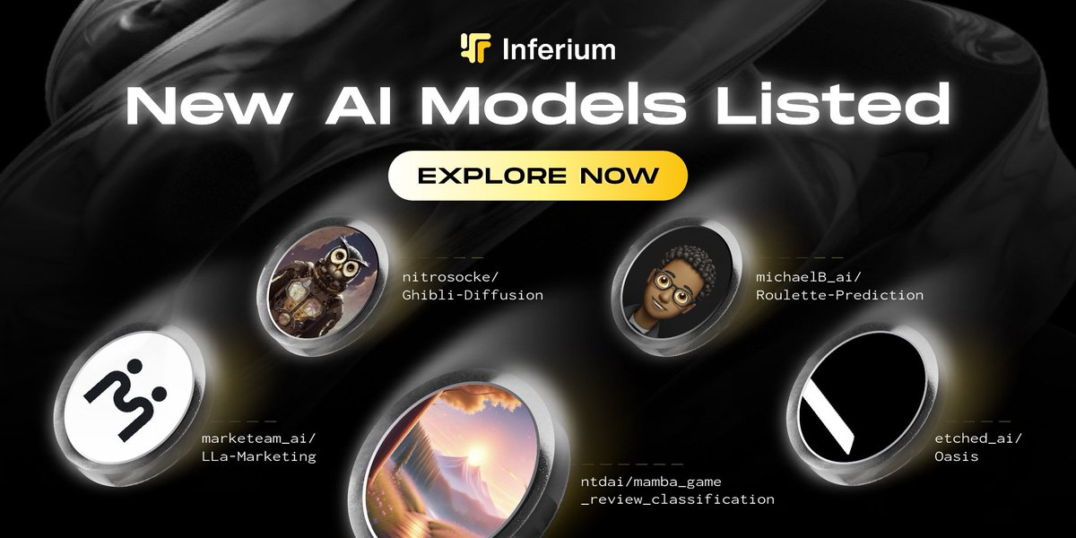 Lets Go INFERIUM.. LFG

The future of AI infrastructure isn’t just being built. It’s being powered.

$IFR - the token at the core of Inferium.
⚡ Fuel for inference
🛠️ Incentives for nodes
🌐 Backbone of a decentralized AI economy