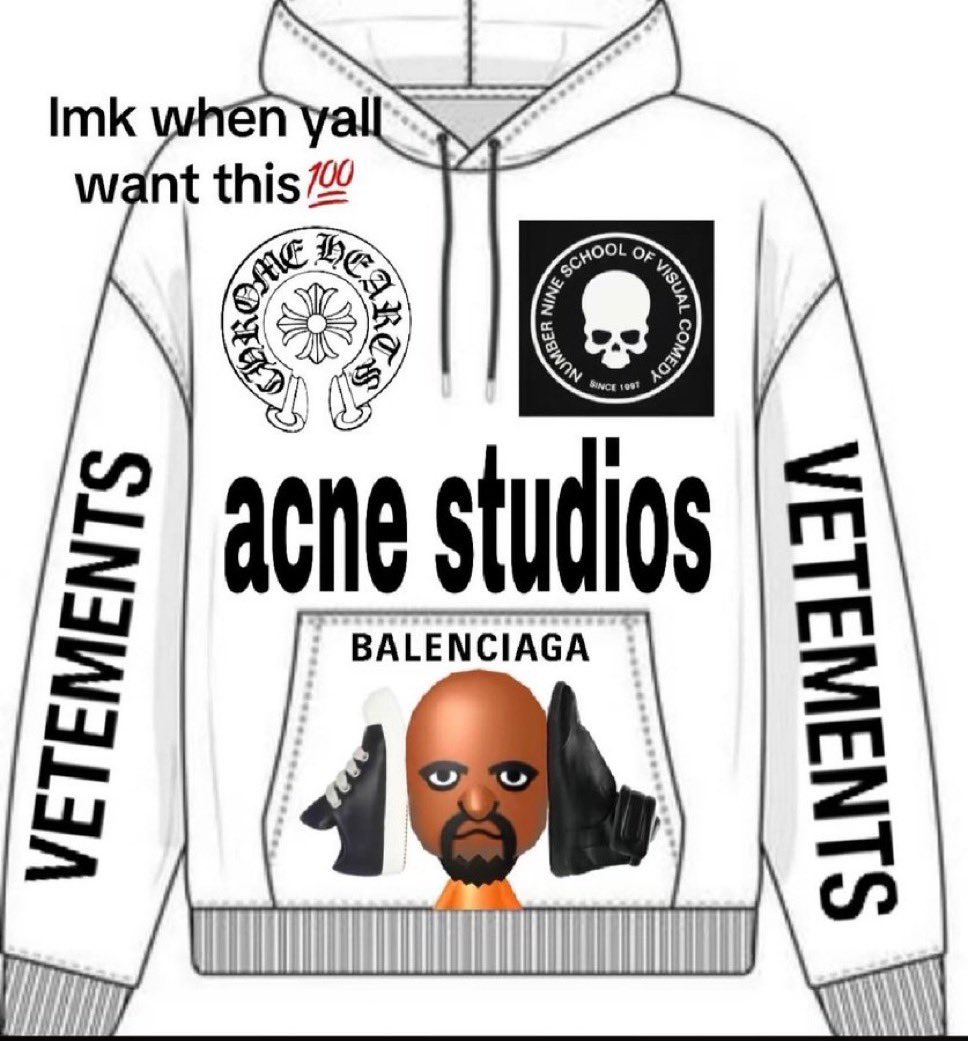 crypto chuds be like "yo check out my tokyo fashion haul bro #flex" and its some shi like this