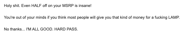 sberens1's tweet image. why is it always the Google engineers who email me this