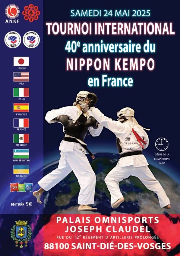 🌎🇲🇽✈️🇲🇫 Listos para abordar la primera parte de la delegación mexicana rumbo al CAMPEONATO INTERNACIONAL DE NIPPON KEMPO, celebrando sus 40 años de la llegada del NK a Francia. 🥋🥊

Agradecemos la invitación de parte de la Asociación Francesa de Nippon Kempo (A.N.K.F) 🥋🇲🇫🏆🇲🇽