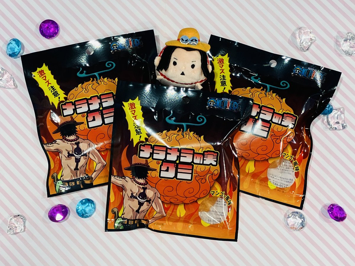 再入荷】食品 メラメラの実グミ(エース) 600円(税込) 「東京ワンピース