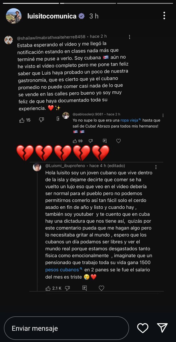 ChamoChamo_'s tweet photo. "Pero al menos no gobierna la derecha" dirá el español comunista viviendo en Miami

Fuerza a Cuba 🇨🇺 https://t.co/KrcWS5dTbU