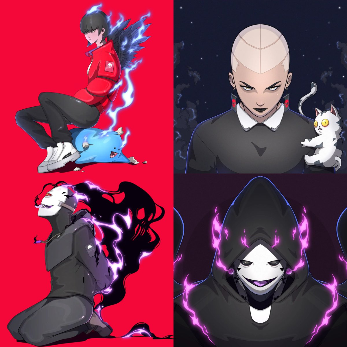 Soon you’ll get to Enjoy the Darkness. <a href="/KodeHouse/">Kode</a> will be launching soon with a new RISK FREE MINT, join the discord to find out more! You won’t wanna miss this artwork! IMO They all look like 1/1s check out some of the teasers featuring 7 different breeds.