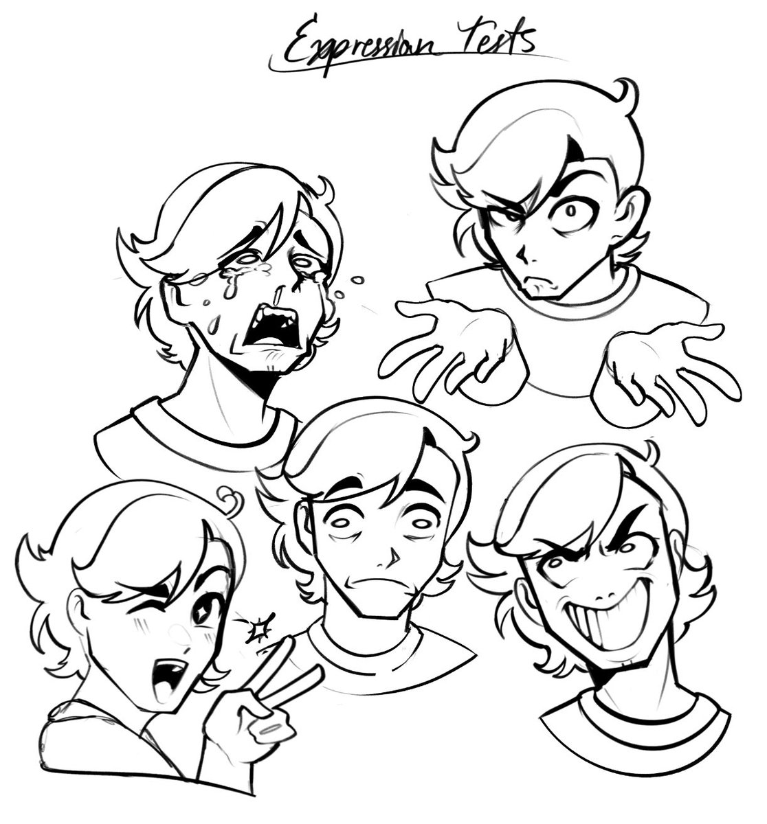 Thanks for joining! Was working on a commission for #hitherehunter — Here’s some expression tests from that stream!
Stream crashed really hard, but i’ll be back tomorrow playing Power Wash Simulator! ⚡️✨

Bonus thanks #SkShadowWolf for the raid!