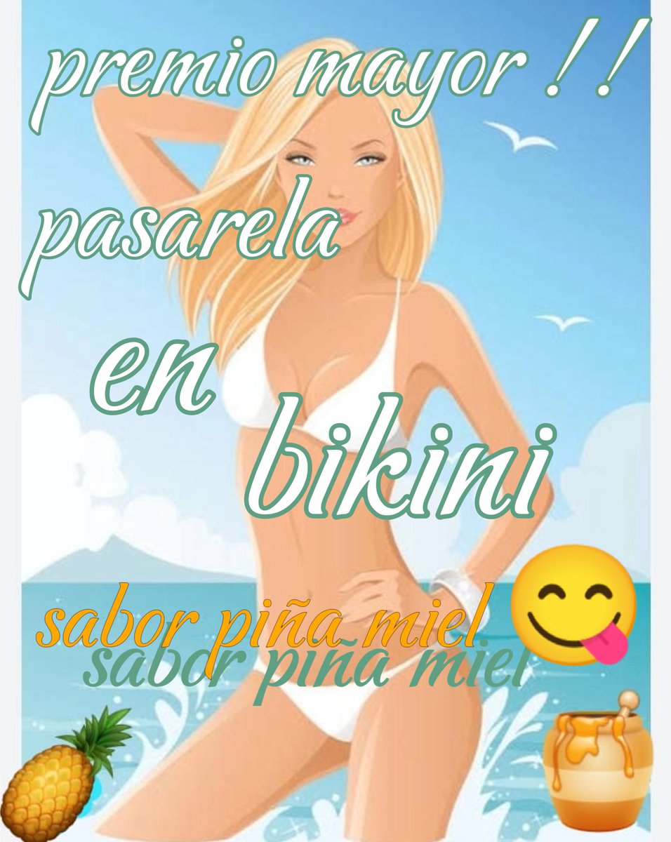 Este 24 mayo premiaremos al mejor pasarela de bikini con los mejores regalos de <a href="/SexShopSexyAmor/">SexShop SexyAmor®</a> <a href="/ReinaRoja30/">Roja Barberá</a>  <a href="/yeniqa2/">°°||Yeniqa & Charly 🍑🍆♥️||°°</a>  no se lo pueden perder