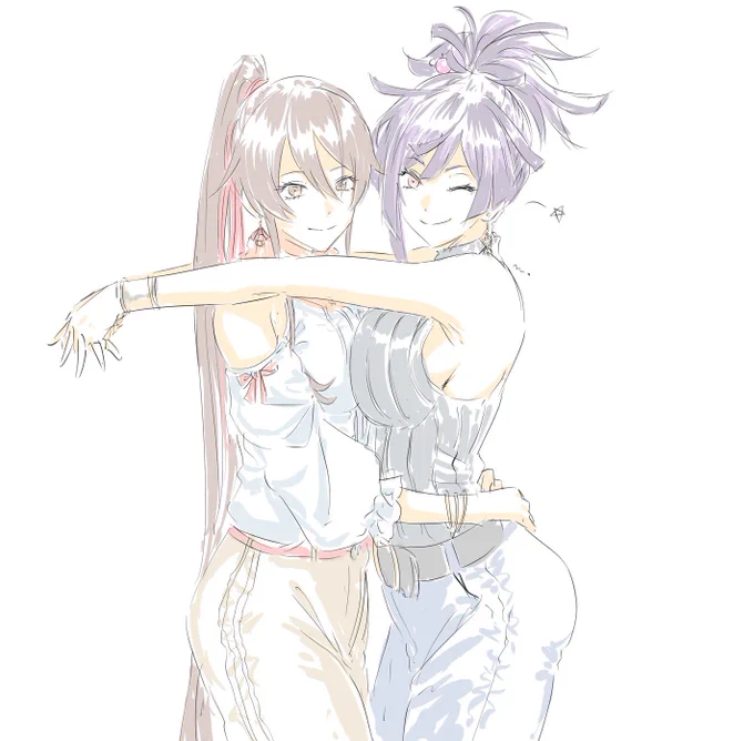 再掲:さぎりんと杠ちゃん 