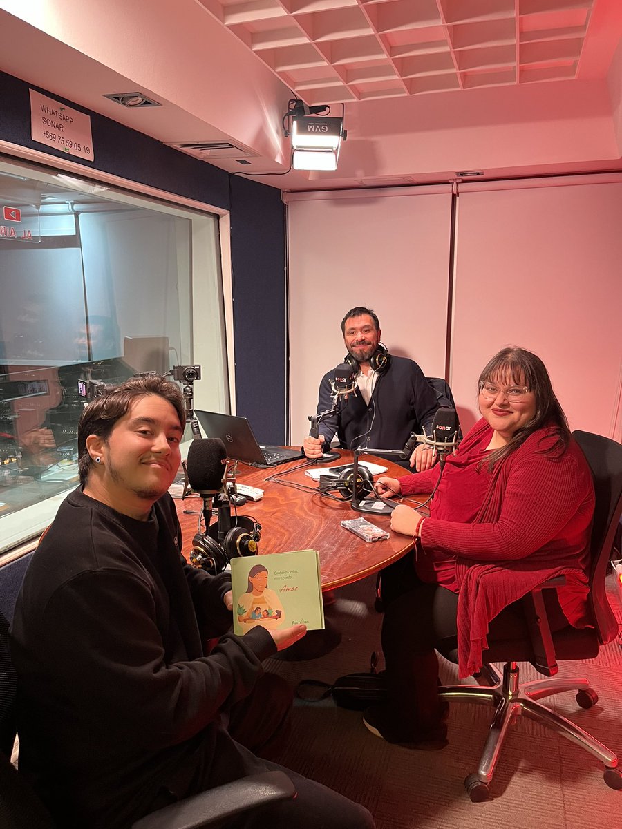 Sonar 105.3FM (@sonarfm) on Twitter photo AHORA en #SonarGlobal 🌎 conversamos con Sebastián Berenguer y Paz Oviedo, una familia de acogida en representación de la fundación ADRA Chile, para hablar sobre las familias de acogida.
Comenta con <a href="/pabloaranzaes/">pablo aranzaes</a>
📻Al aire por el 105.3FM
📡sonarfm.cl AHORA en #SonarGlobal 🌎 conversamos con Sebastián Berenguer y Paz Oviedo, una familia de acogida en representación de la fundación ADRA Chile, para hablar sobre las familias de acogida.
Comenta con <a href="/pabloaranzaes/">pablo aranzaes</a>
📻Al aire por el 105.3FM
📡sonarfm.cl