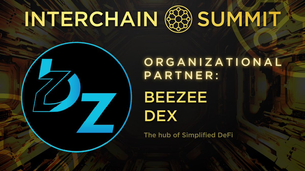 BeeZee DEX joins InterChain Summit as an Organizational Partner 
🦾💜⚛️

🇩🇪 Berlin, Germany
🗓️ June, 20-21

Registration: lu.ma/9h3zalw8

<a href="/BZEdgeCoin/">BeeZee</a>