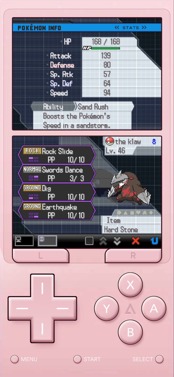 pursuepolo's tweet photo. i totally forgot i could get a larvitar in the same place i got my drilbur wow #WorkSoon #BigMoves https://t.co/sCNWyD8By7