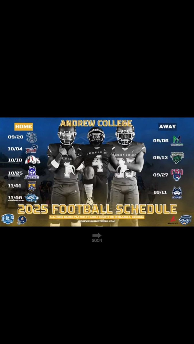 Coach Zebulon Scott (@zebulonscott2) on Twitter photo Excited to see my guy <a href="/ChristianRount6/">Christian Rountree</a> Playing <a href="/TigersAndrew/">Andrew College Fighting Tigers Football</a> next year!!! Excited to see my guy <a href="/ChristianRount6/">Christian Rountree</a> Playing <a href="/TigersAndrew/">Andrew College Fighting Tigers Football</a> next year!!!