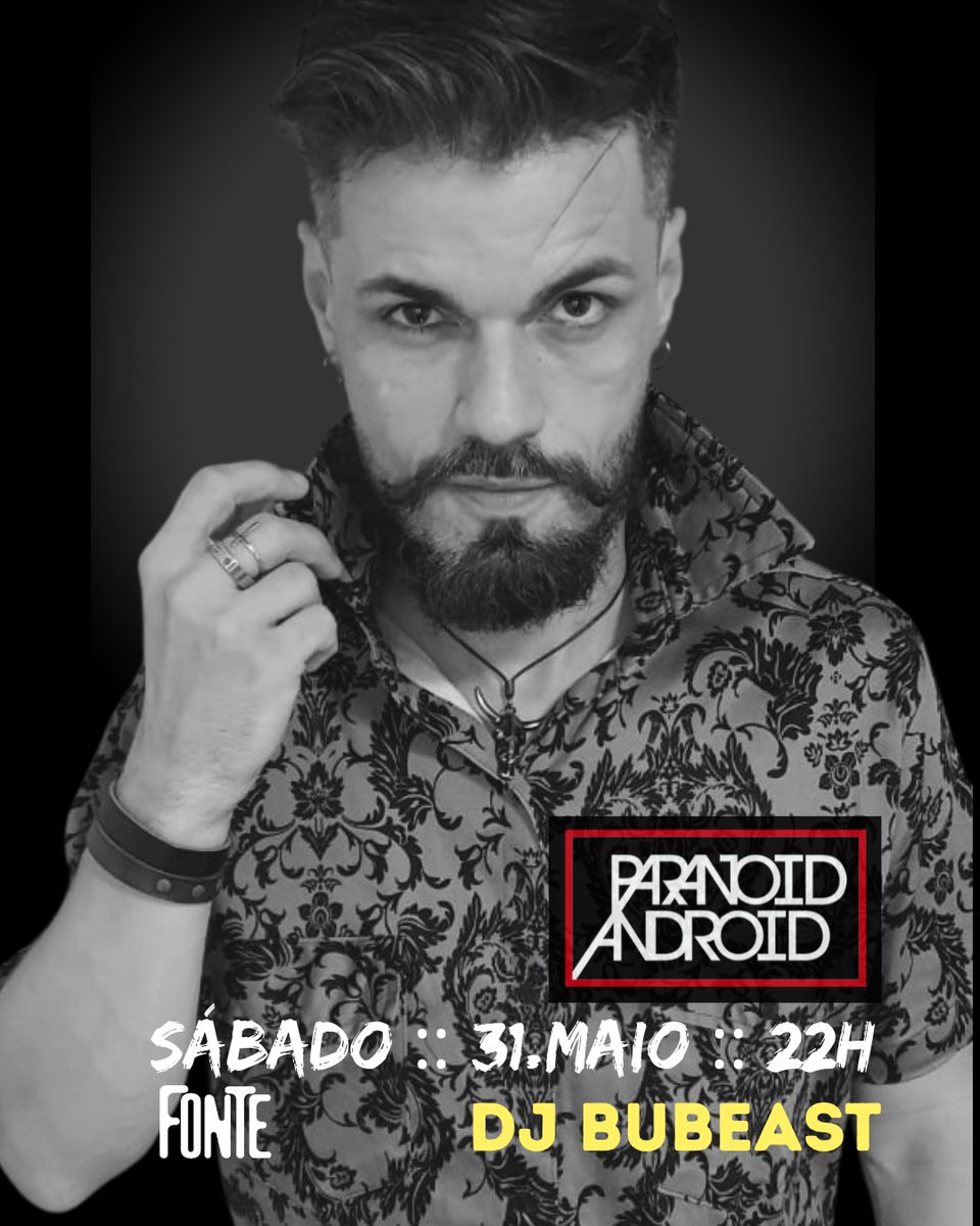 Eu e minha versão 20 anos mais novo, numa vibe meio "A Substância" Só que nesse caso os dois vão revezar no Line da Próxima Paranoid.

sympla.com.br/evento__2951231