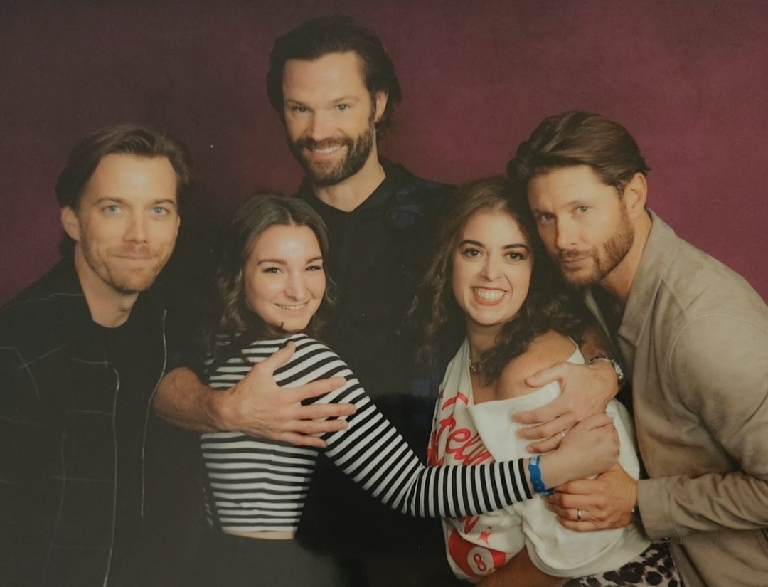 Just hanging out with the three Winchester brothers… no big deal.
<a href="/jarpad/">Jared Padalecki</a> <a href="/JensenAckles/">Jensen Ackles</a> <a href="/JakeAbelOnline/">JakeAbelOnline</a> #SPNFamily #CreationCon #Supernatural #JaredPadalecki #JensenAckles #JakeAbel