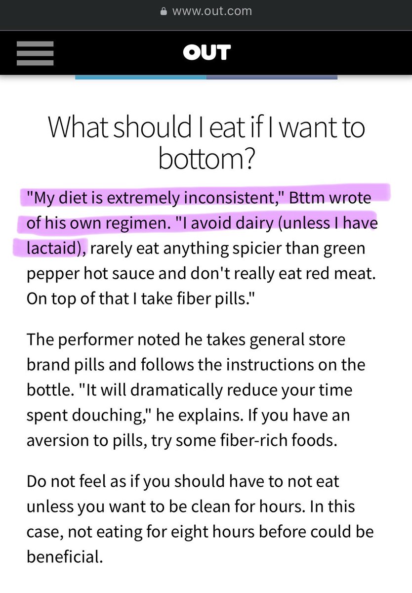 Monafish28's tweet photo. An adult gay film star did an interview for Out magazine, explaining how avoiding dairy or consuming lactaid is helpful for bottoms. In Jan 2020, during an interview, Noel was asked what the last thing was that he purchased. 
Answer: Lactaid
Just an observation. https://t.co/VojfkNtTwD
