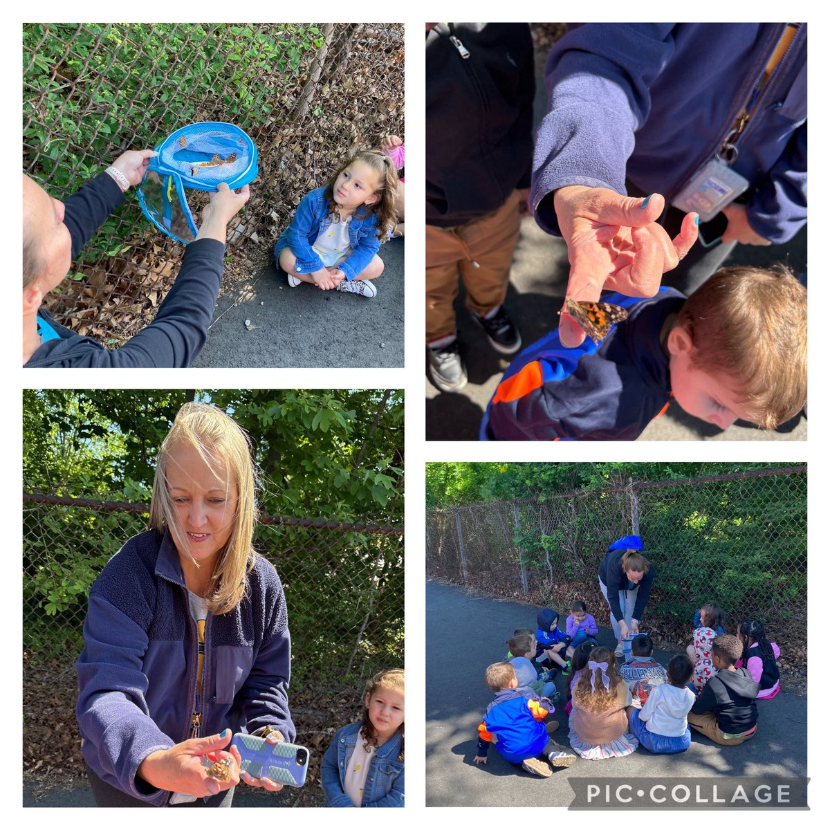 Butterfly release with Ms. Susan’s class 🦋