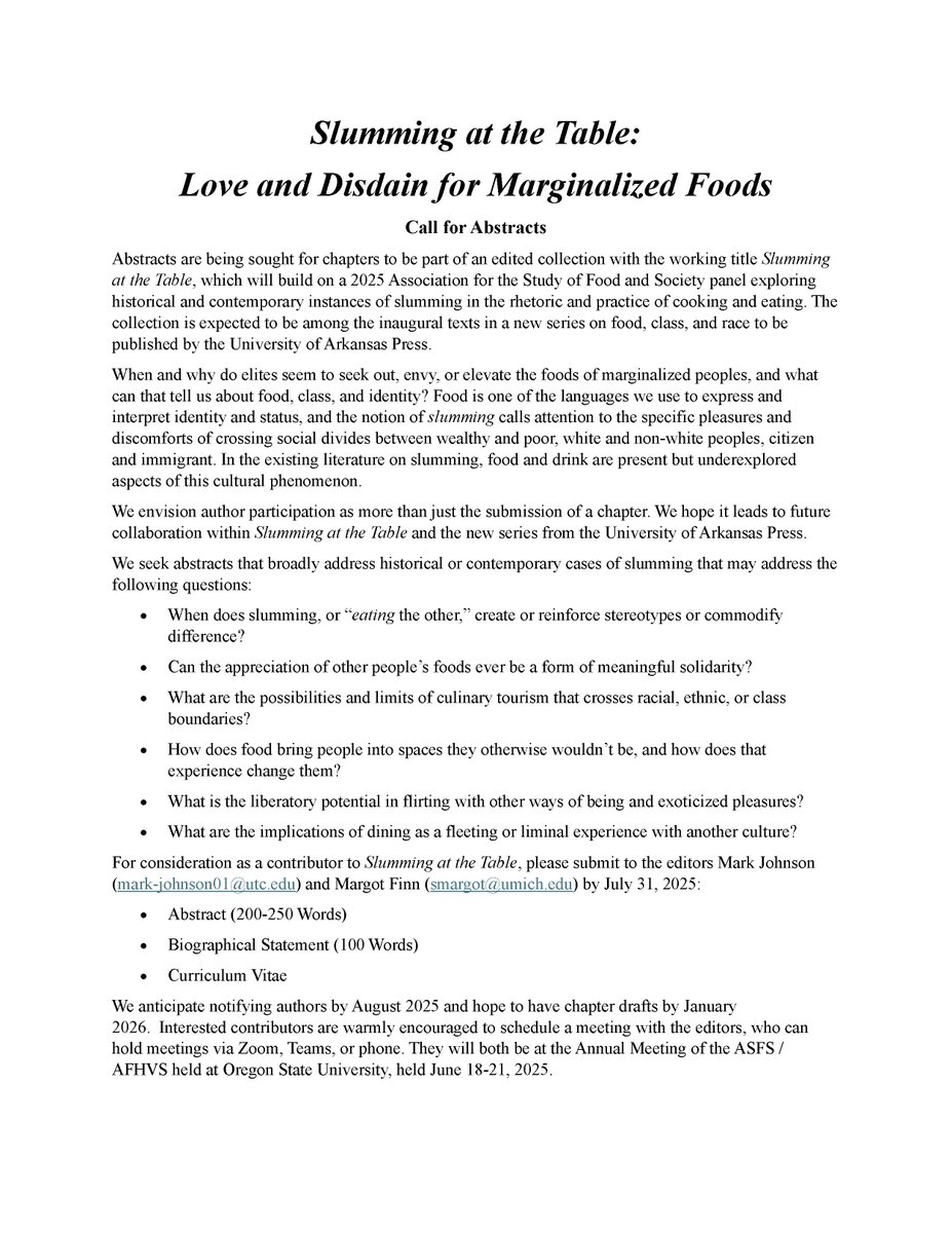 Gastronomic History tweet media