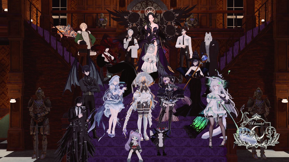 🥀 #VRC_魔女集会 🥀
先日の魔女集会は、無事に幕を下ろしました。

お越しくださった魔女様、人間界からのゲストの皆さま、素敵なひとときをありがとうございました。

もしまた会いたいと願ってくださるなら、いつかきっとまた道は開かれることでしょう…

それでは、また魔女集会で会いましょう