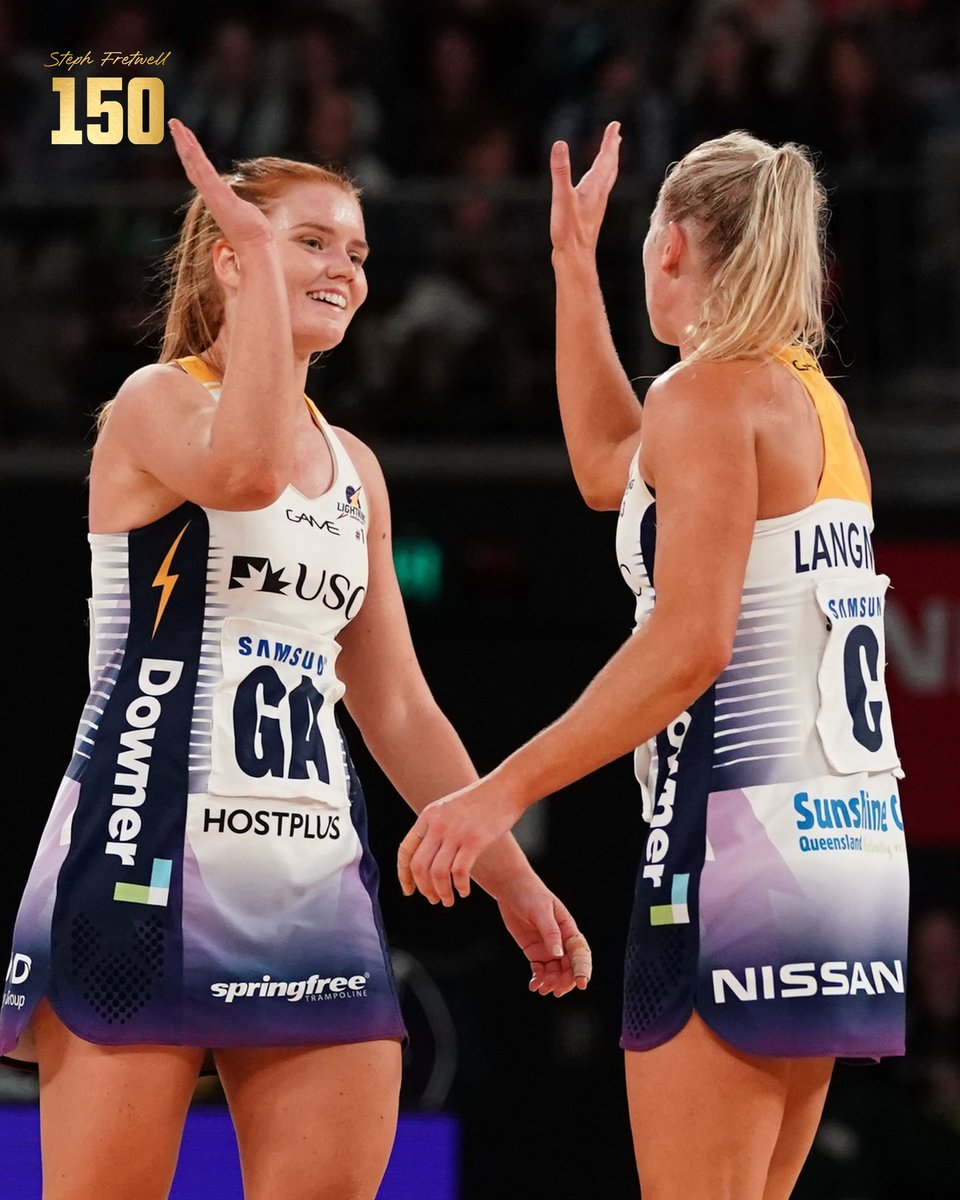 sc_lightning's tweet photo. Looking back at just a few moments of Steph's journey to 150 National League Games, which she's set to play this weekend against the Swifts.

As Lightning's very first signing back in 2016, Steph has been the heart and soul of our Club since its inception. 💛 https://t.co/FHIe0sVzfu