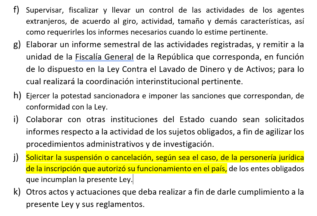 #LeyDeAgentesExtranjeros| La Ley de Agentes Extranjeros incluye la creación del Registro de Agentes Extranjeros quienes tendrán la facultad de suspender o cancelar la personería jurídica de organizaciones de acuerdo a su criterio.