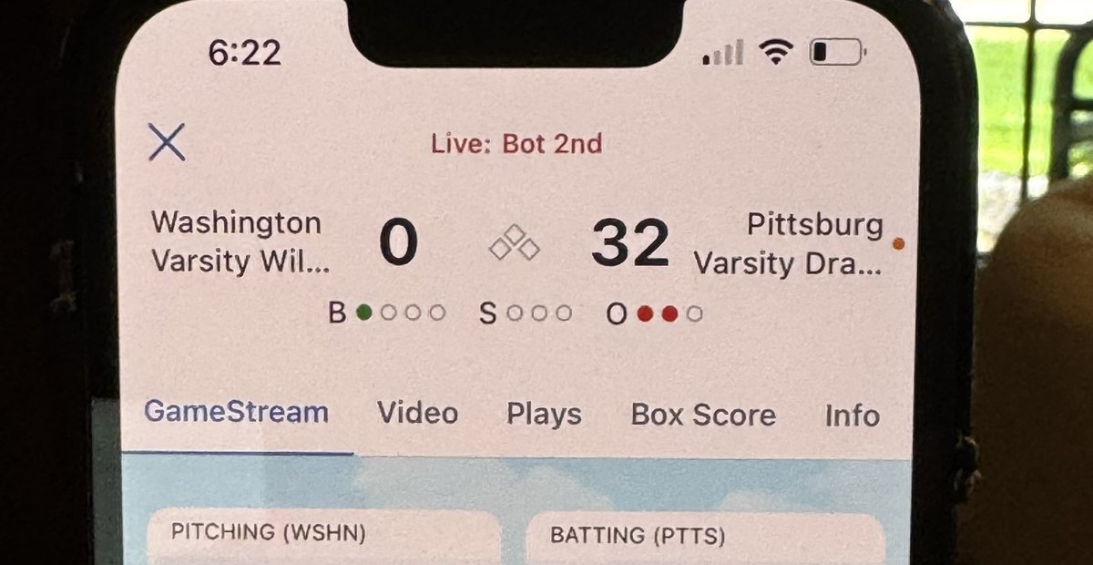 kdkcskillman's tweet photo. @KSHSAA @KansasPregame @sportsinkansas any Sportsmanship classes taking place this summer??  Stealing bases, scoring on passed balls, 3 run homers and delayed steals.  It’s the 2nd inning.  Step. Off. The. Bag.
Pittsburg High School, Pittsburg, Ks, you should be ashamed. https://t.co/LCVvEnNYqE