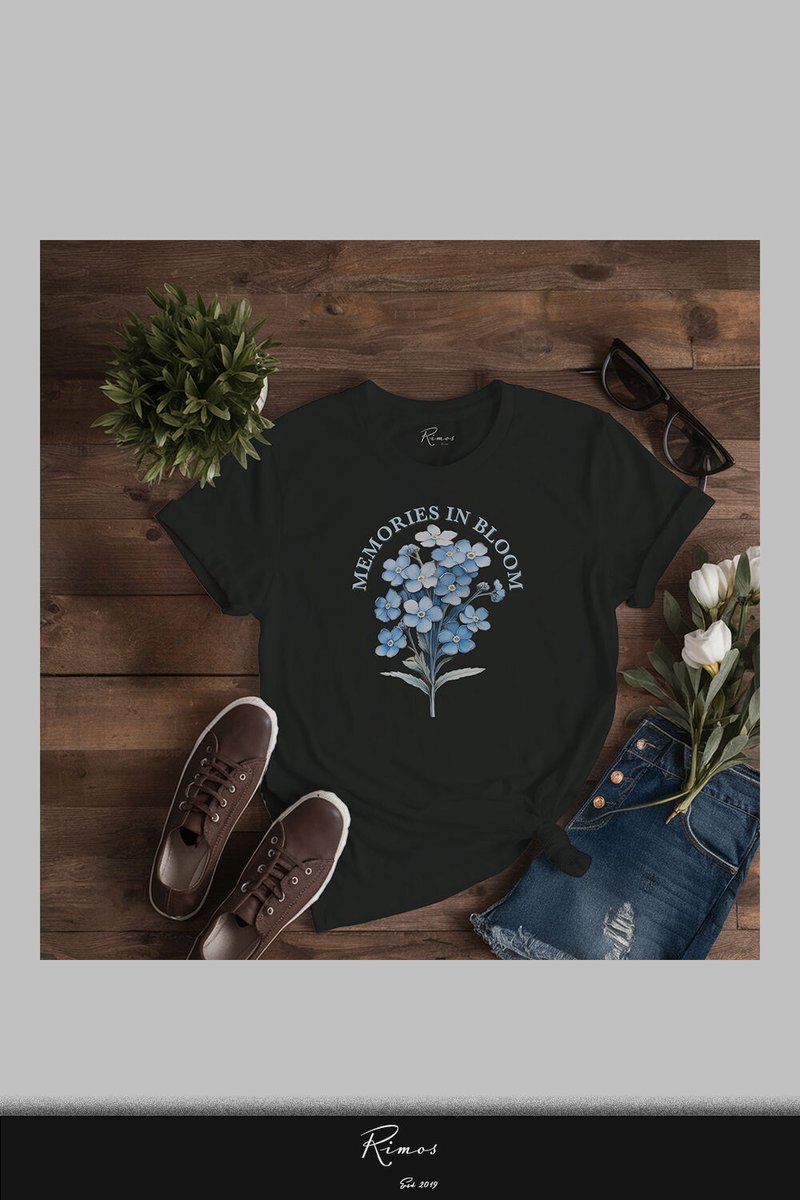 RimosDesigns's tweet image. Carry your memories. This forget-me-not tee is soft, meaningful, beautiful. 

Memorial Day Sale!!! Save 15% Storewide and Free Shipping As Always! 😀 

#ForgetMeNot #MeaningfulStyle #MemoryWear 

Shop Now etsy.com/listing/430026…