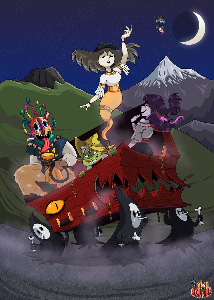 Illustration for a university competition B)

#Ecuador #illustration