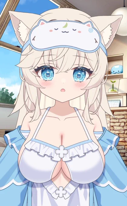 おはよー!朝起きたらかけてたおふとん全部飛んでってた…!服はちゃんと着てた!
